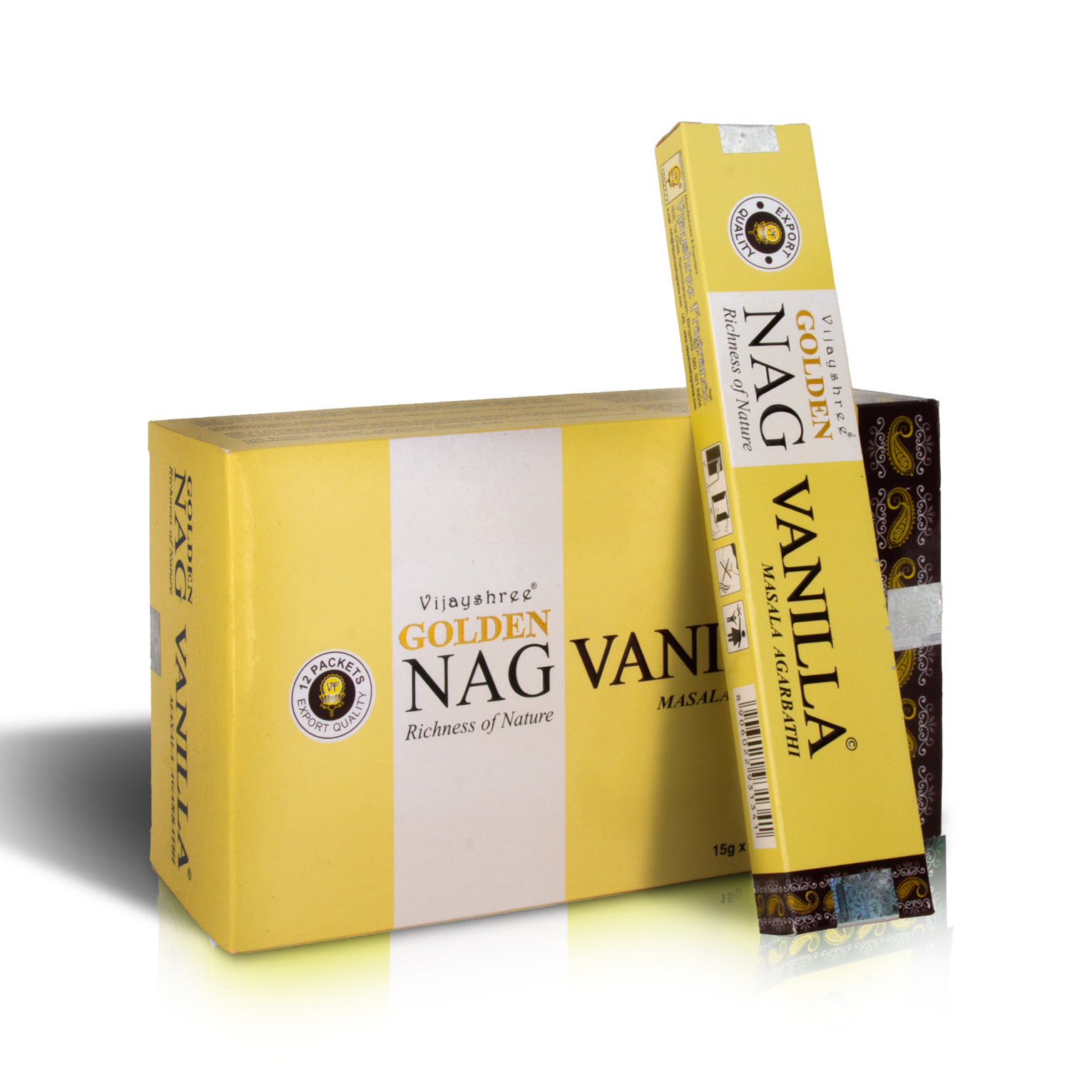 Golden Nag - Räucherstäbchen - Vanilla