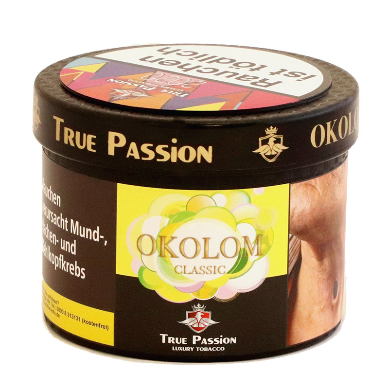 True Passion Tobacco 200g - Okolom Classic T&T