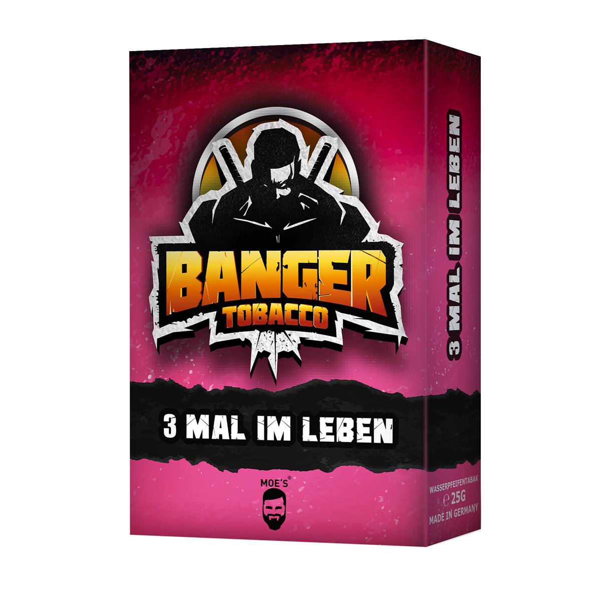 Banger Tobacco 25g - 3 mal im Leben