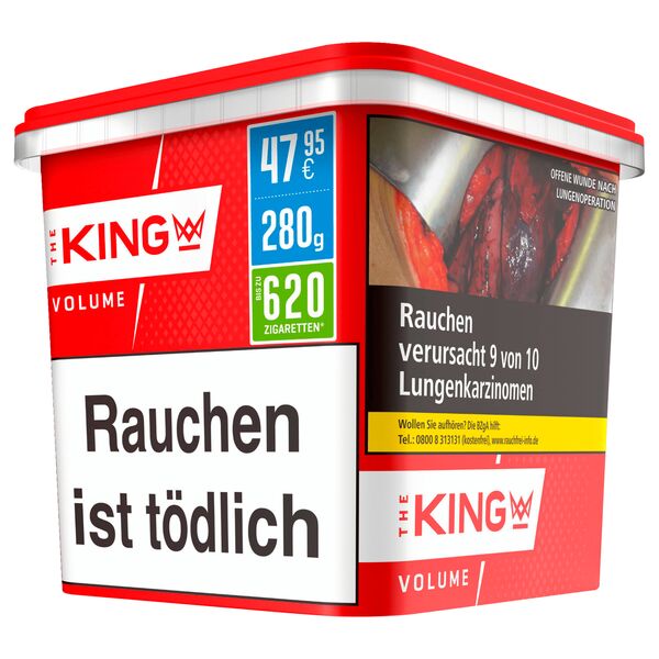 King - Red Volume Tobacco - Megabox 47,95