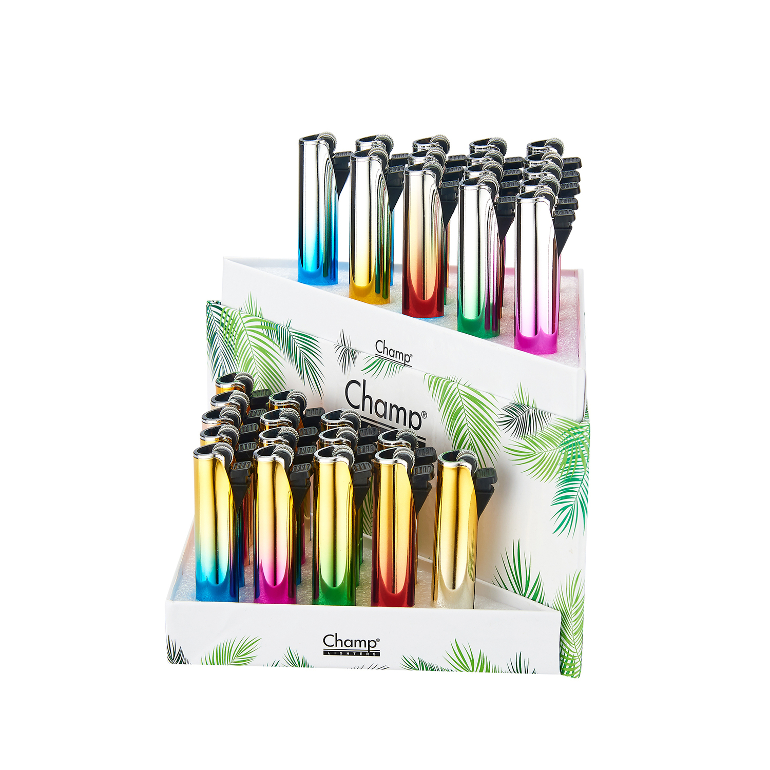 Champ - Feuerzeuge - Summer Flint Metal 30er Champ - Feuerzeuge - Summer Flint Metal 30er