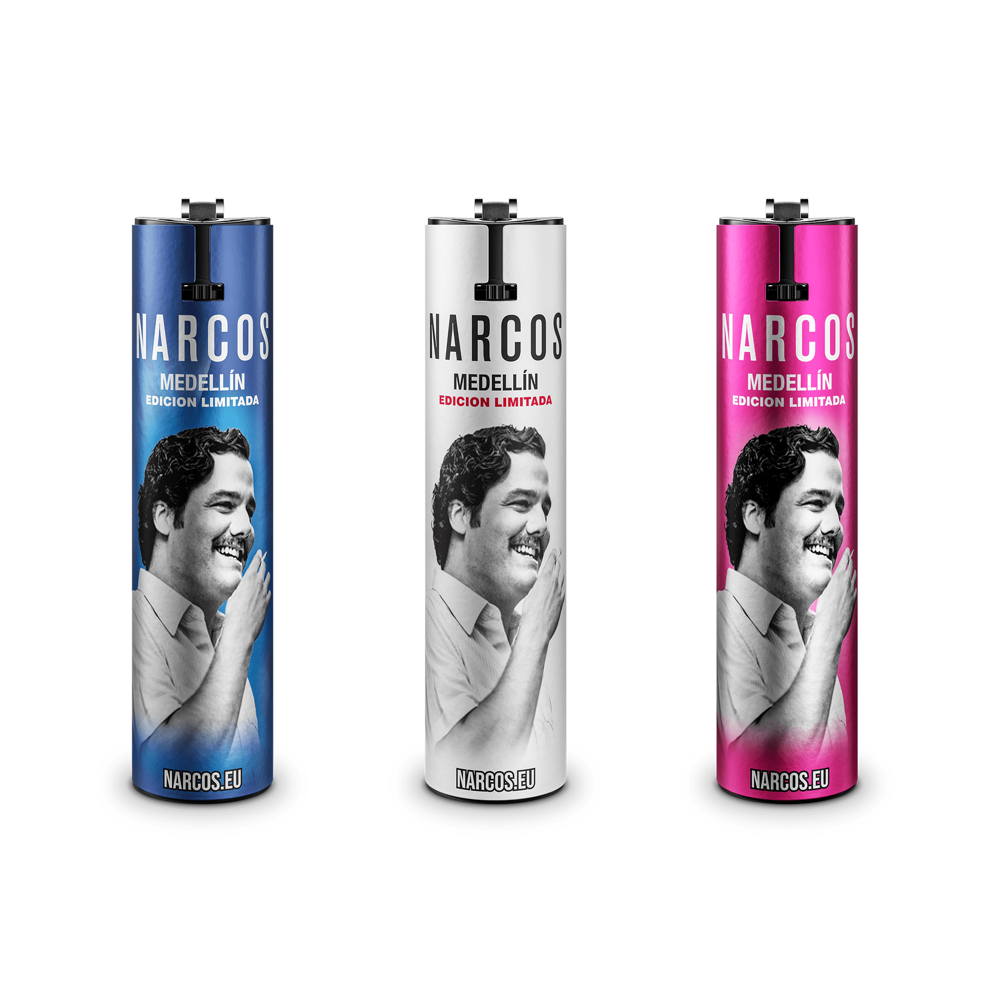 Narcos - Feuerzeuge - 24er - Metal 4945