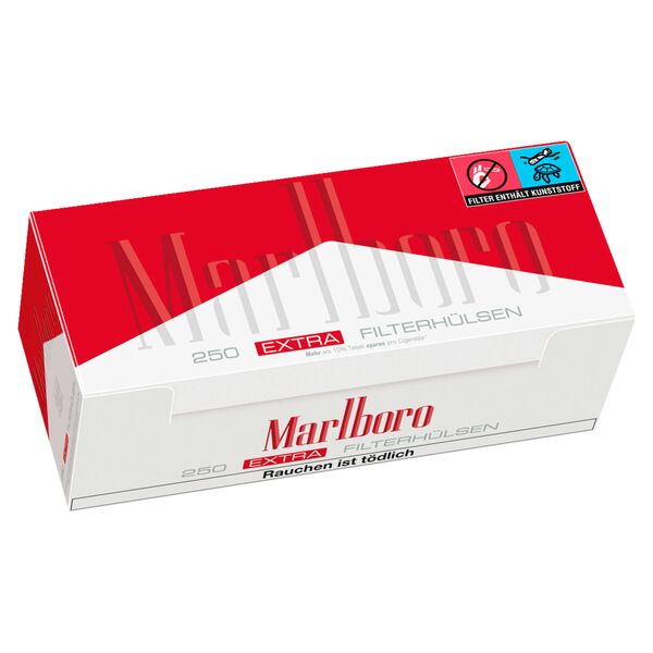 Marlboro Hülsen - Extra Red 250er