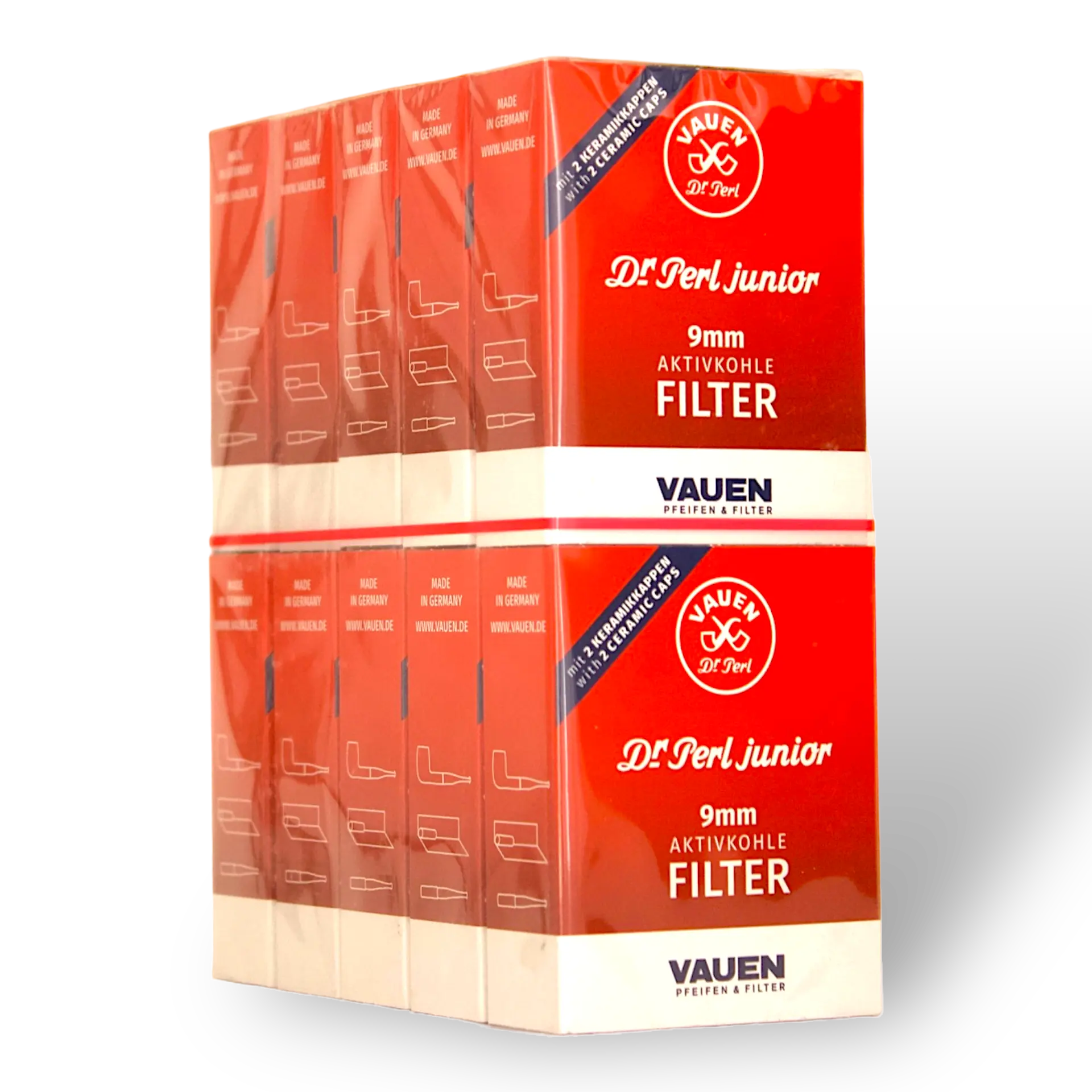 Dr. Perl Junior Aktivkohle Filter 9mm