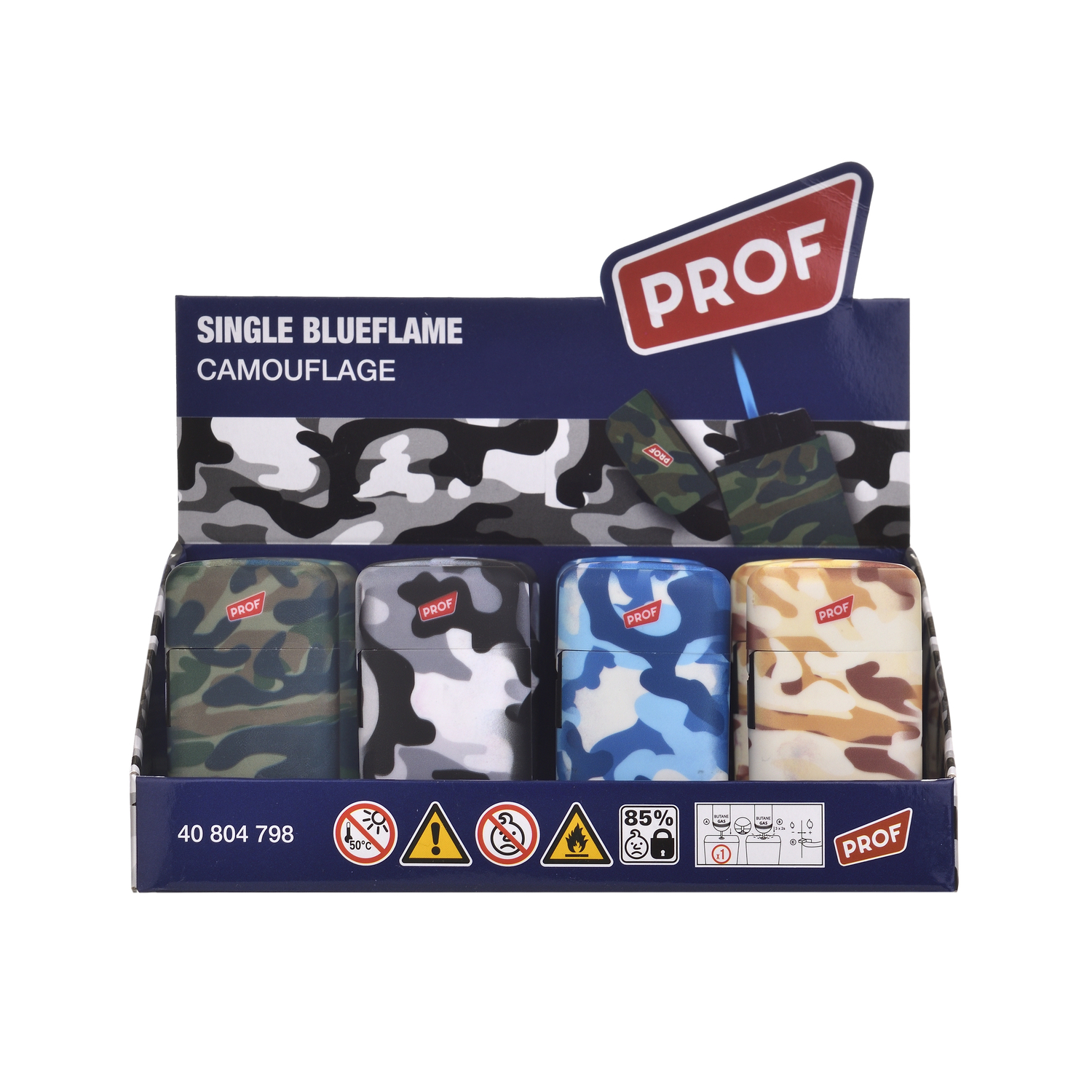 Prof - Feuerzeuge - Camouflage Jetflame 20er