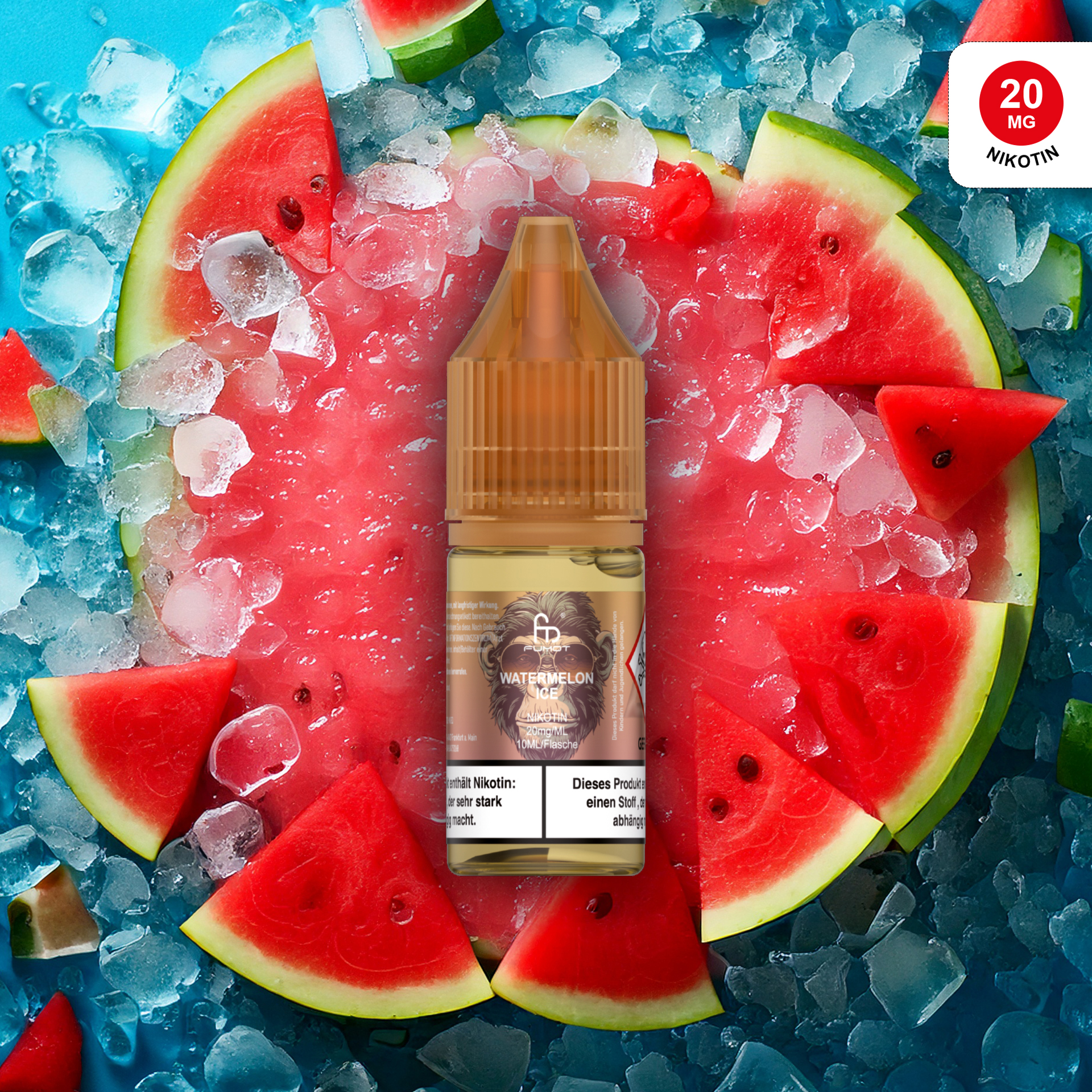 RandM Liquid - 10ml - 20mg/ml - Watermelon Ice