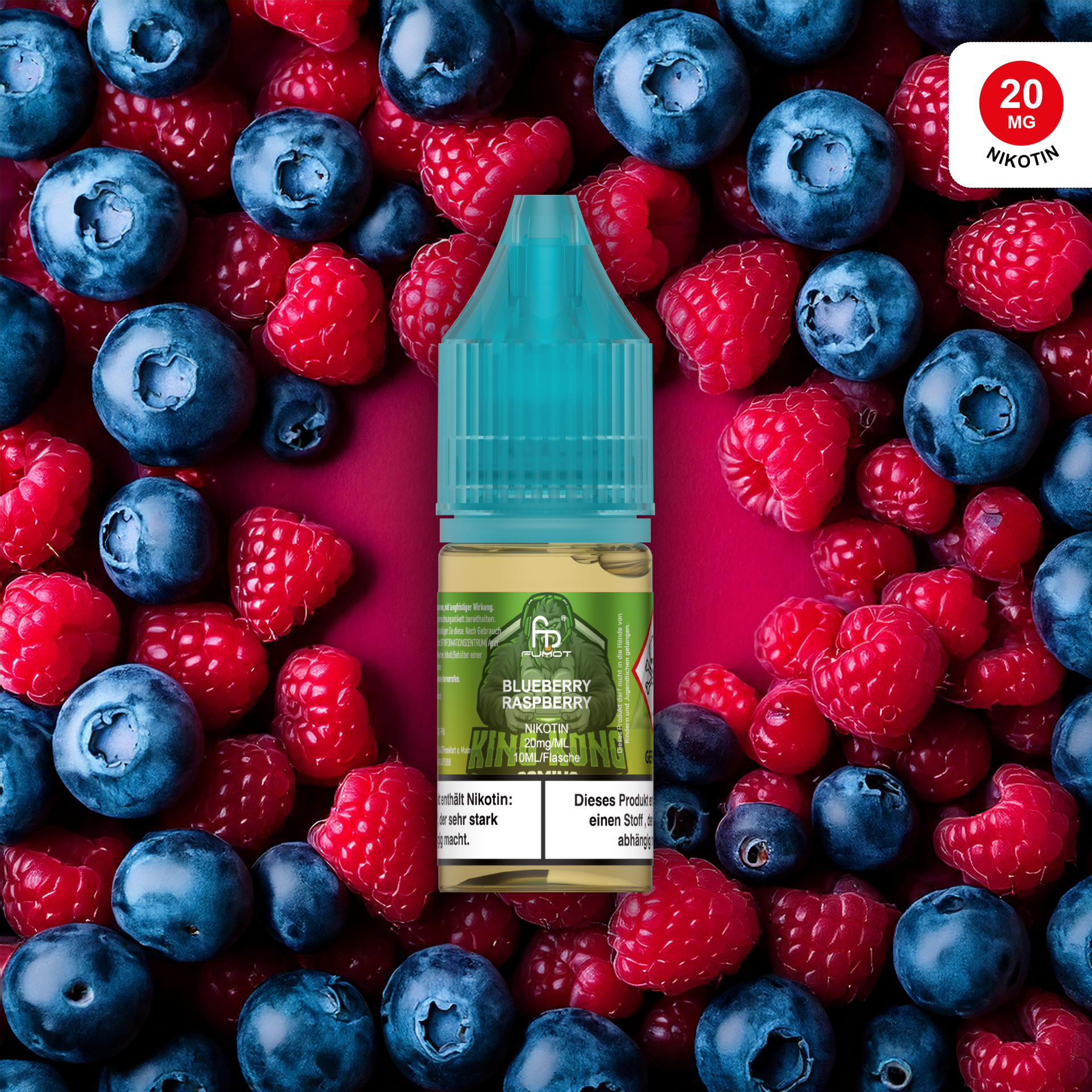 RandM Liquid - 10ml - 20mg/ml - Blueberry Raspberry