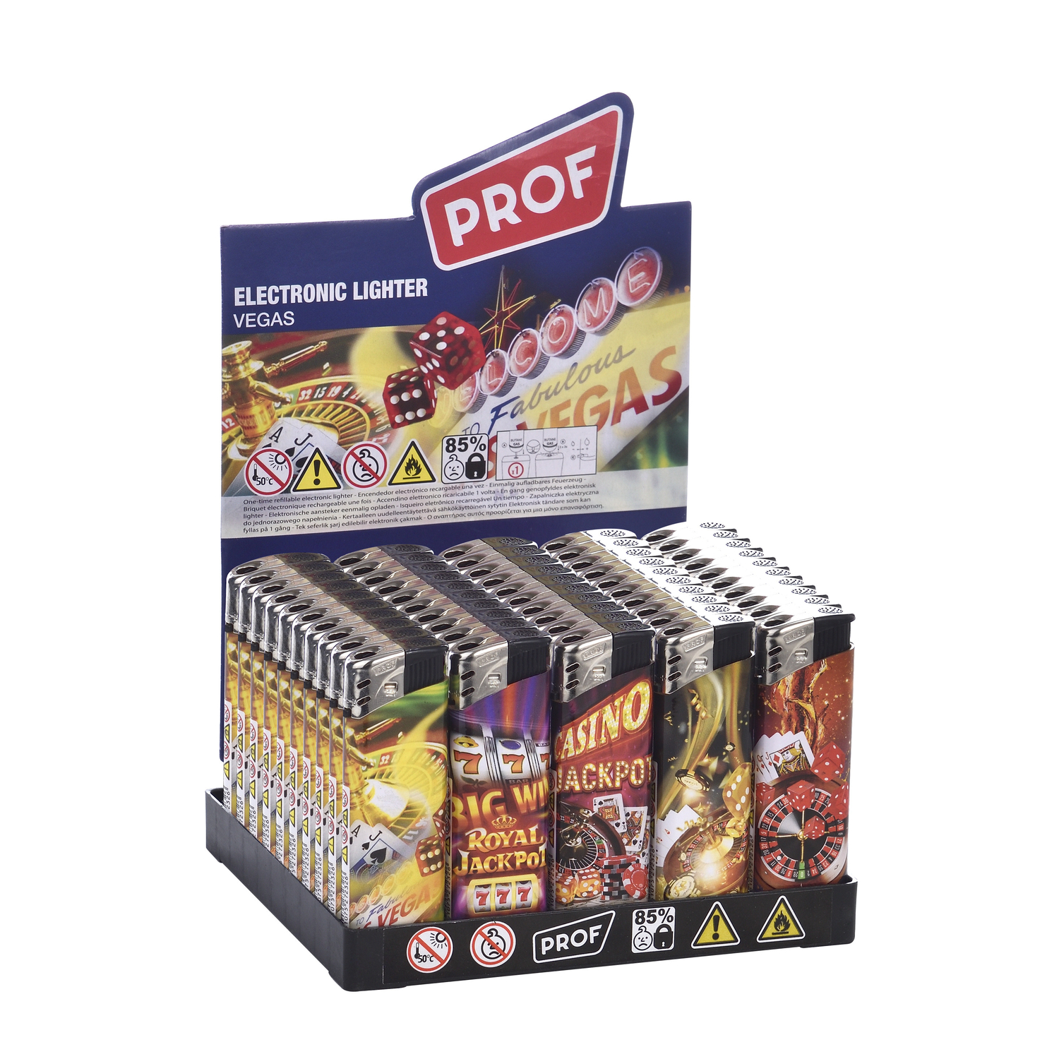 Prof - Feuerzeuge - Vegas 50er