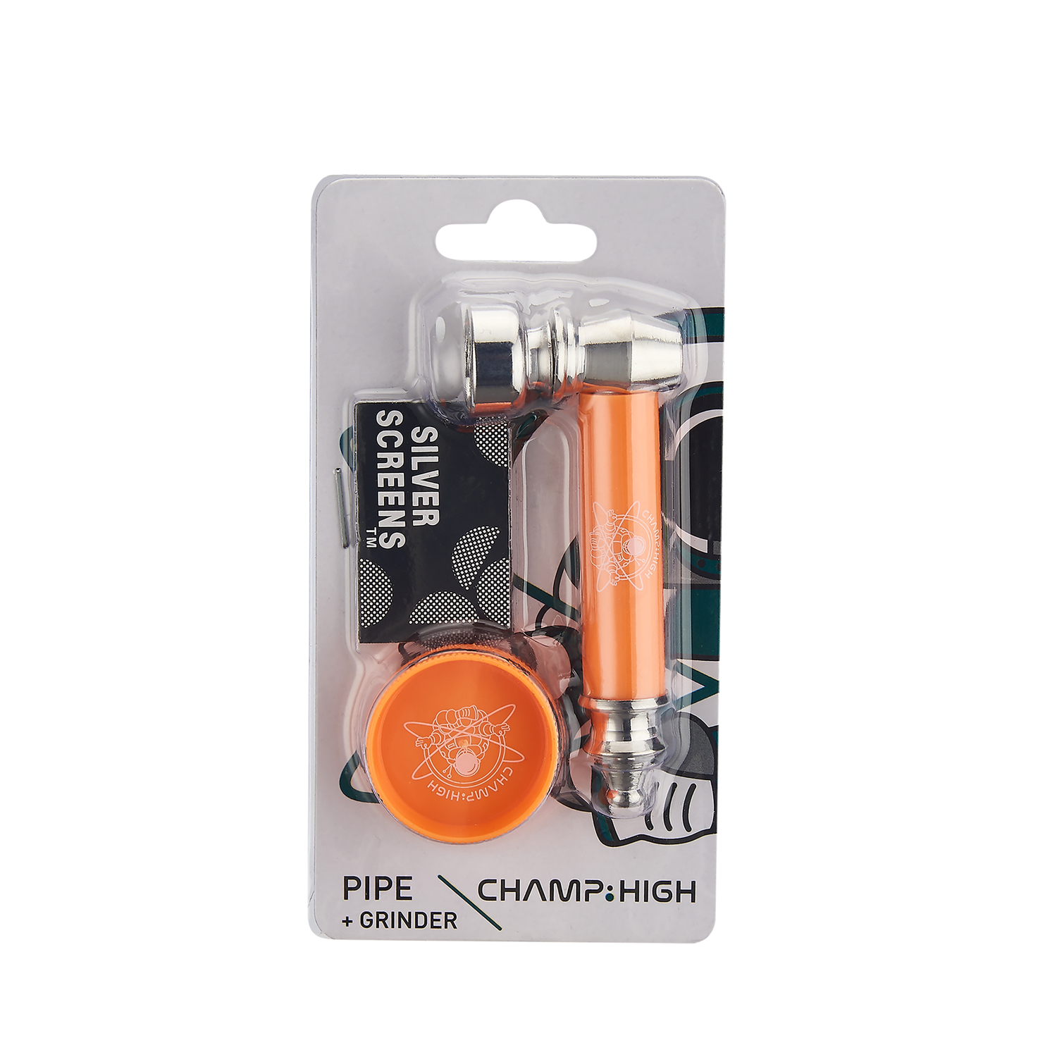 Champ - High Pipe - Metal & Mini Grinder Champ - High Pipe - Metal & Mini Grinder