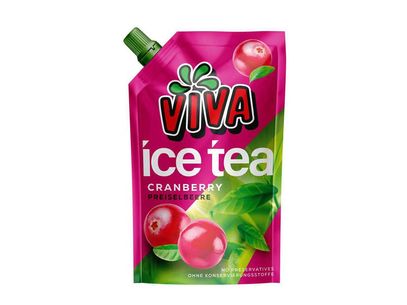 Viva Juice - Ice Tea Cranberry
