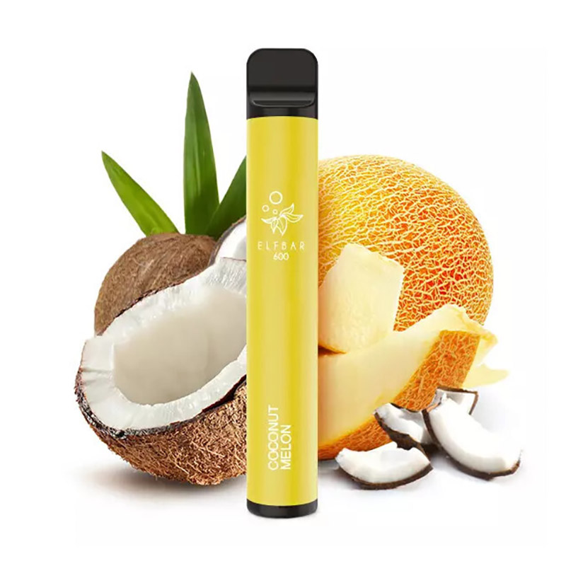 Elfbar E-Shisha - 600 Züge - Kindersicherung - Coconut Melon