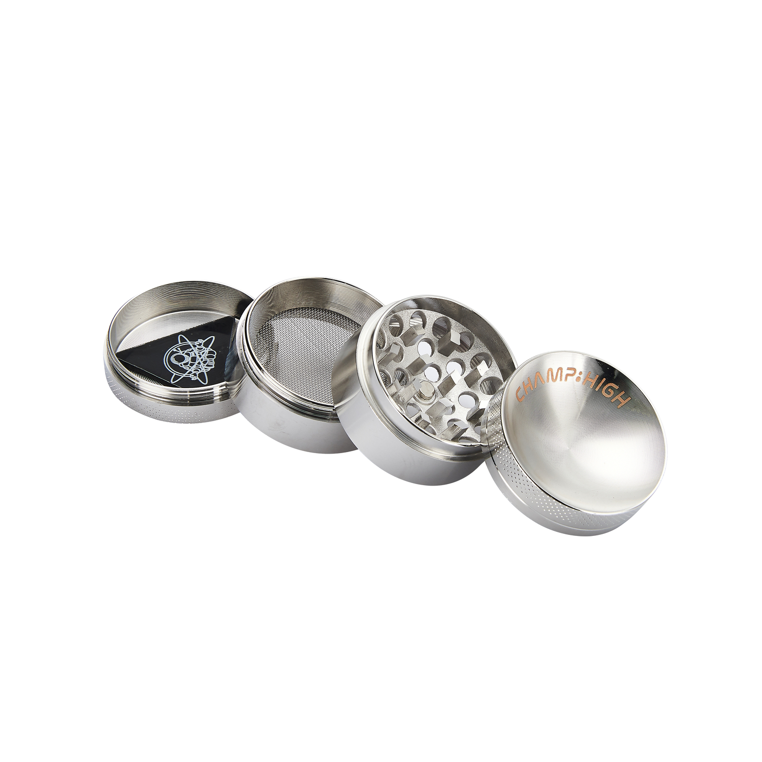 Champ - High Grinder - Curved Mini Grind 40mm - 4 Lay