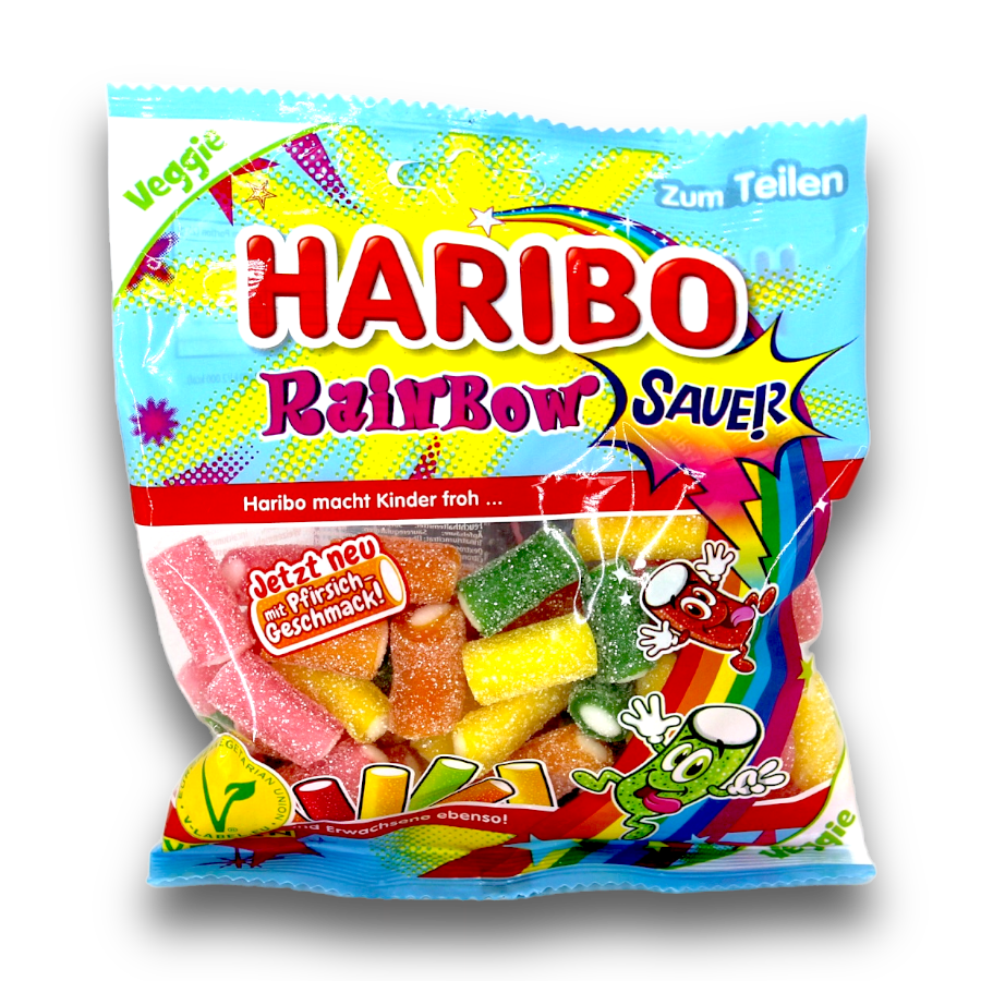 Haribo Vegan - Rainbow Fizz 160g