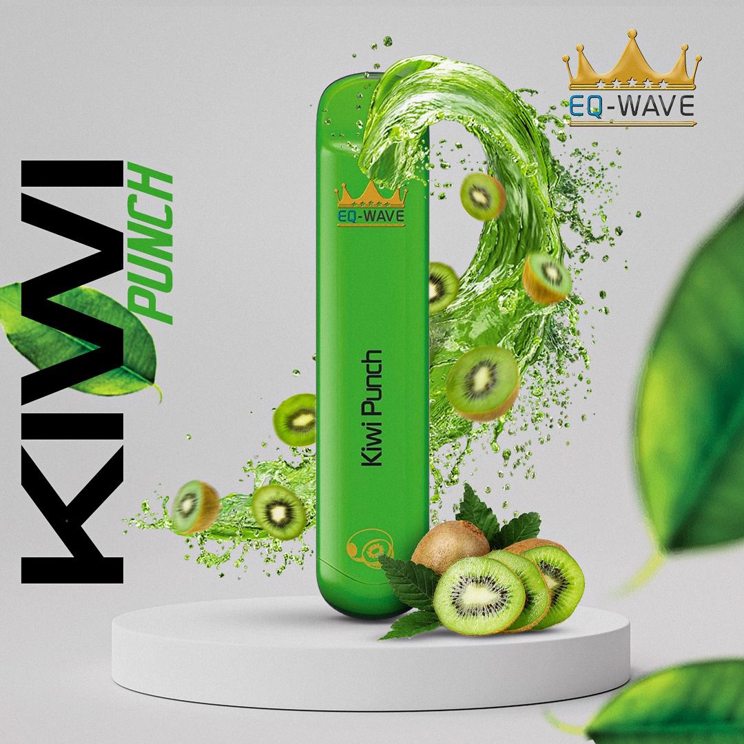 EQ-Wave E-Shisha - 600 Züge - Kiwi Punch
