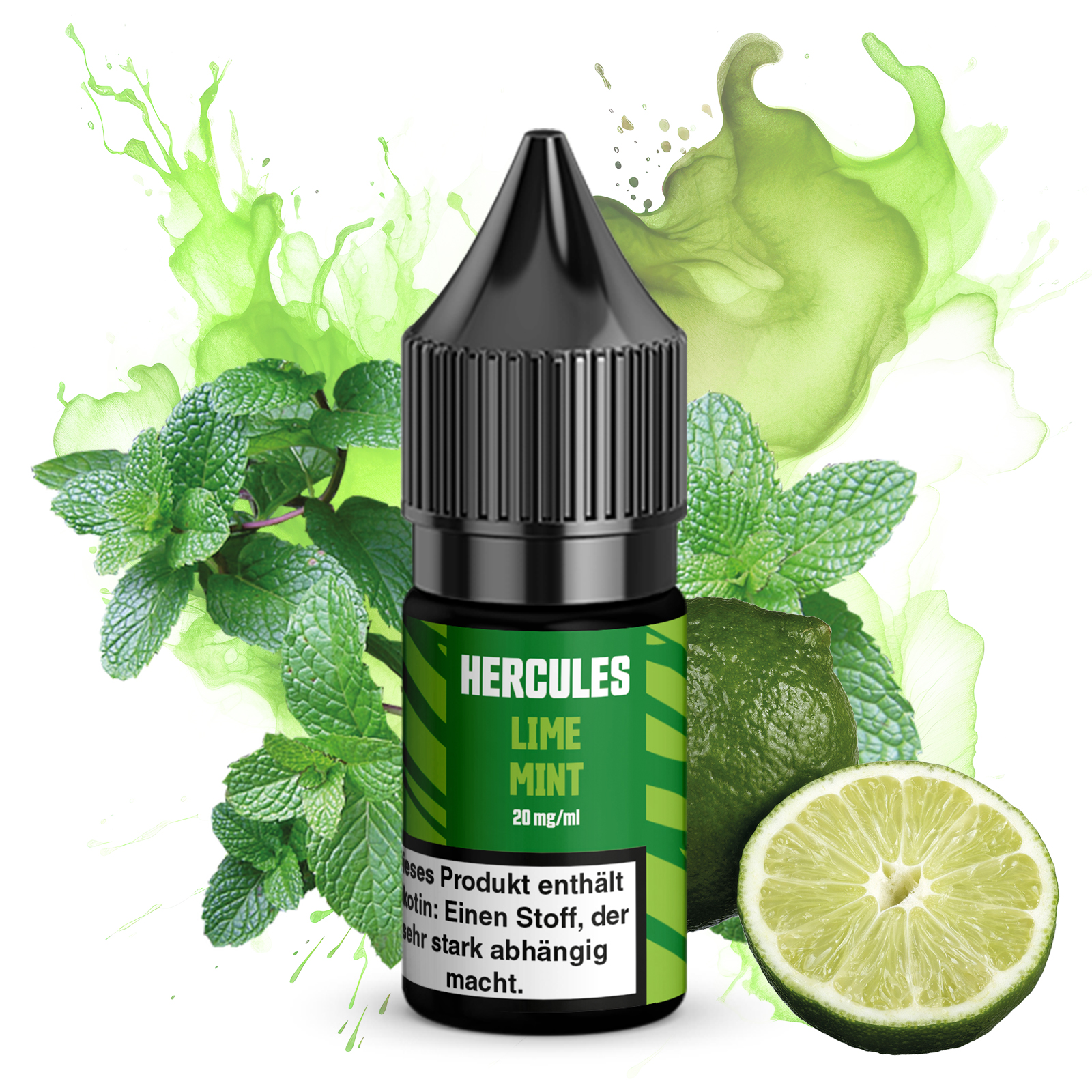 Herculas Liquid -20mg/ml - Lime Mint