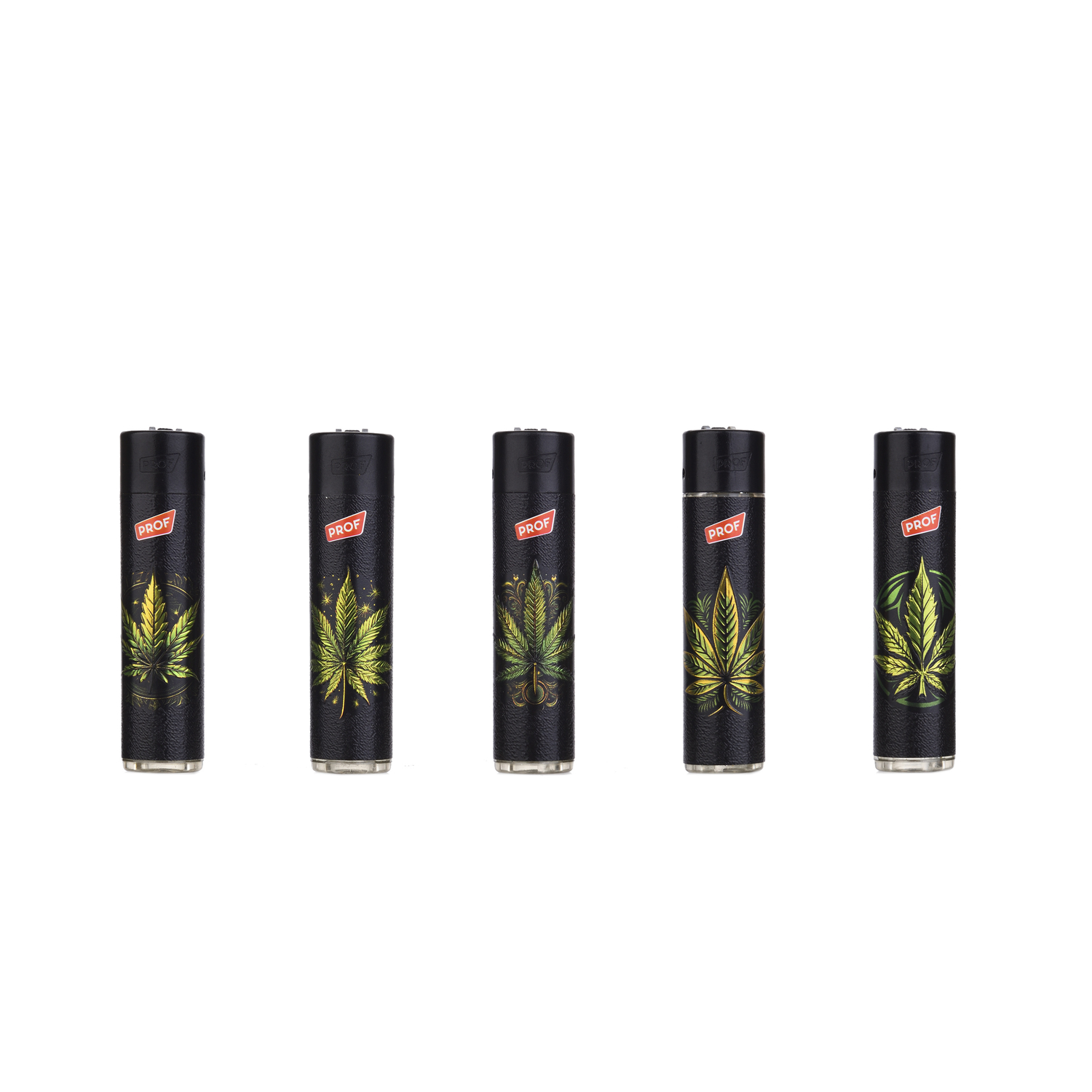 Prof - 3D Feuerzeuge - Cana Leaf Round 25er