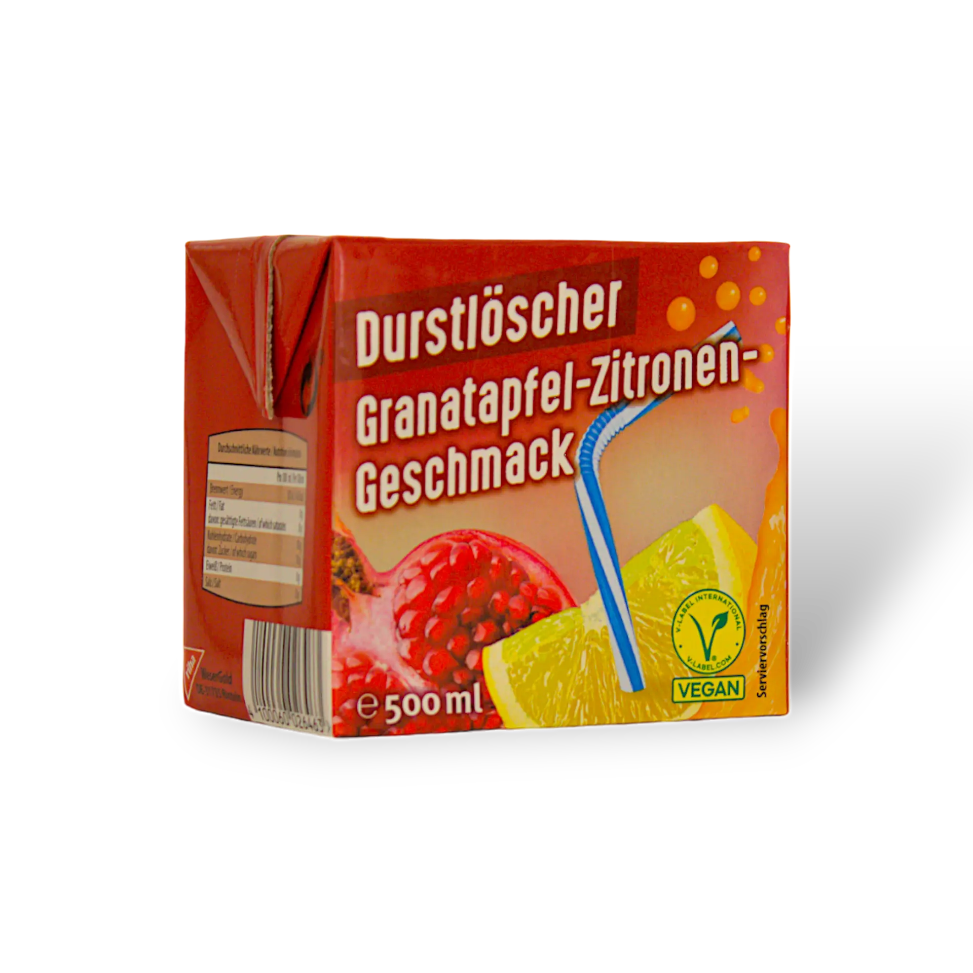 Durstlöcher - 500ml - Grantapfel-Zitronen-Geschmack