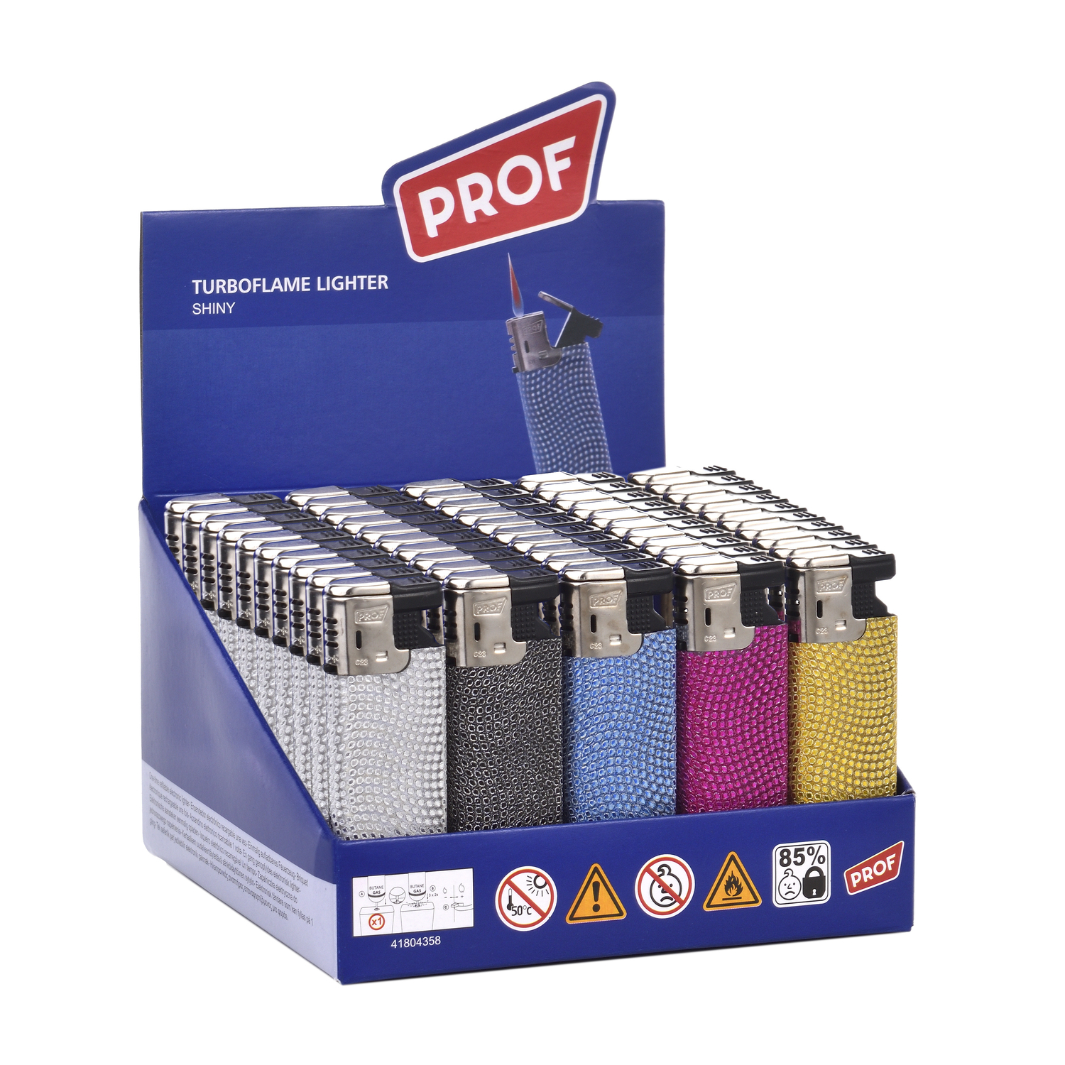 Prof - Feuerzeuge - Shiny Sticker Turbo 50er