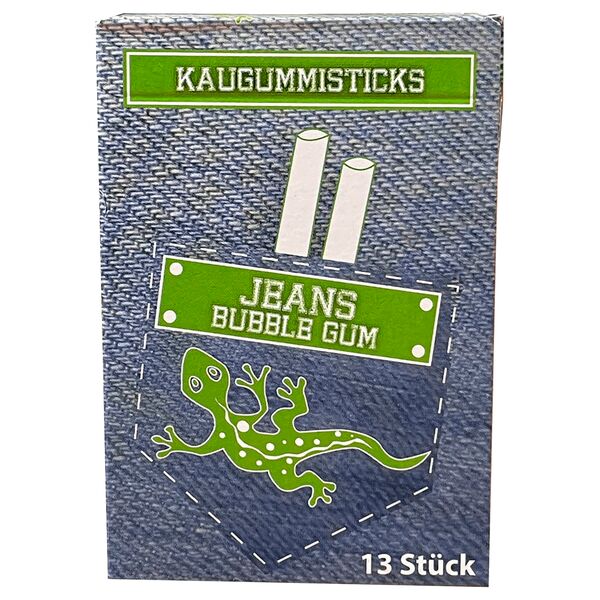 Jeans - Kaugummi Sticks 44g - Vegan
