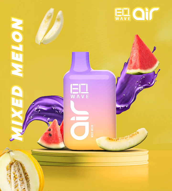 EQ-Wave Air - 600 Züge - E-Shisha - Mixed Melon