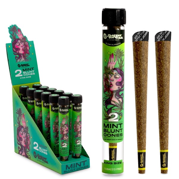 G-Rollz - 2er Blunt Cones - Mint Blunt Cones - GR1531A-DIS