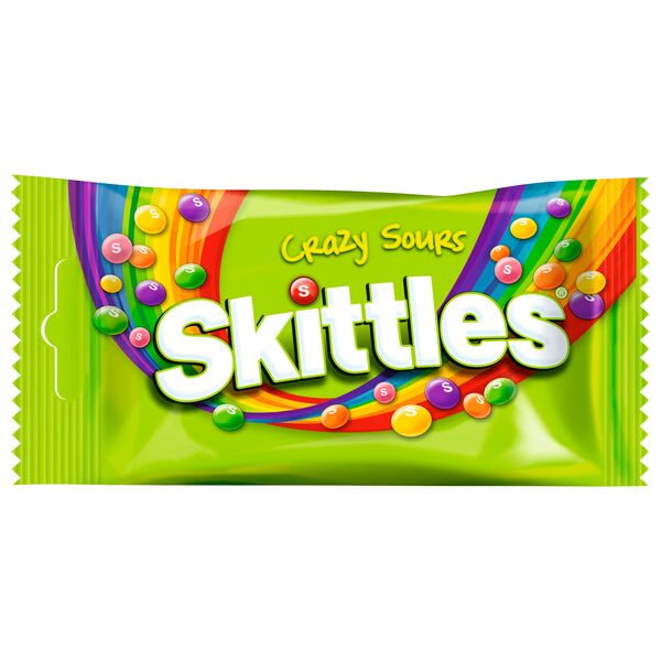 Skittles - Crazy Sours Green 38g