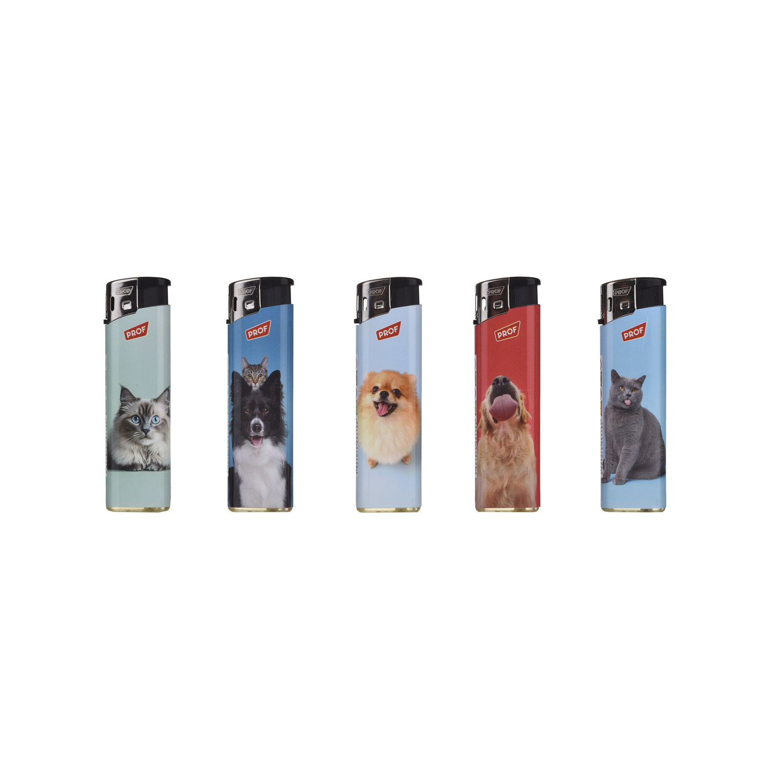 Prof - Feuerzeuge - Cat & Dogs