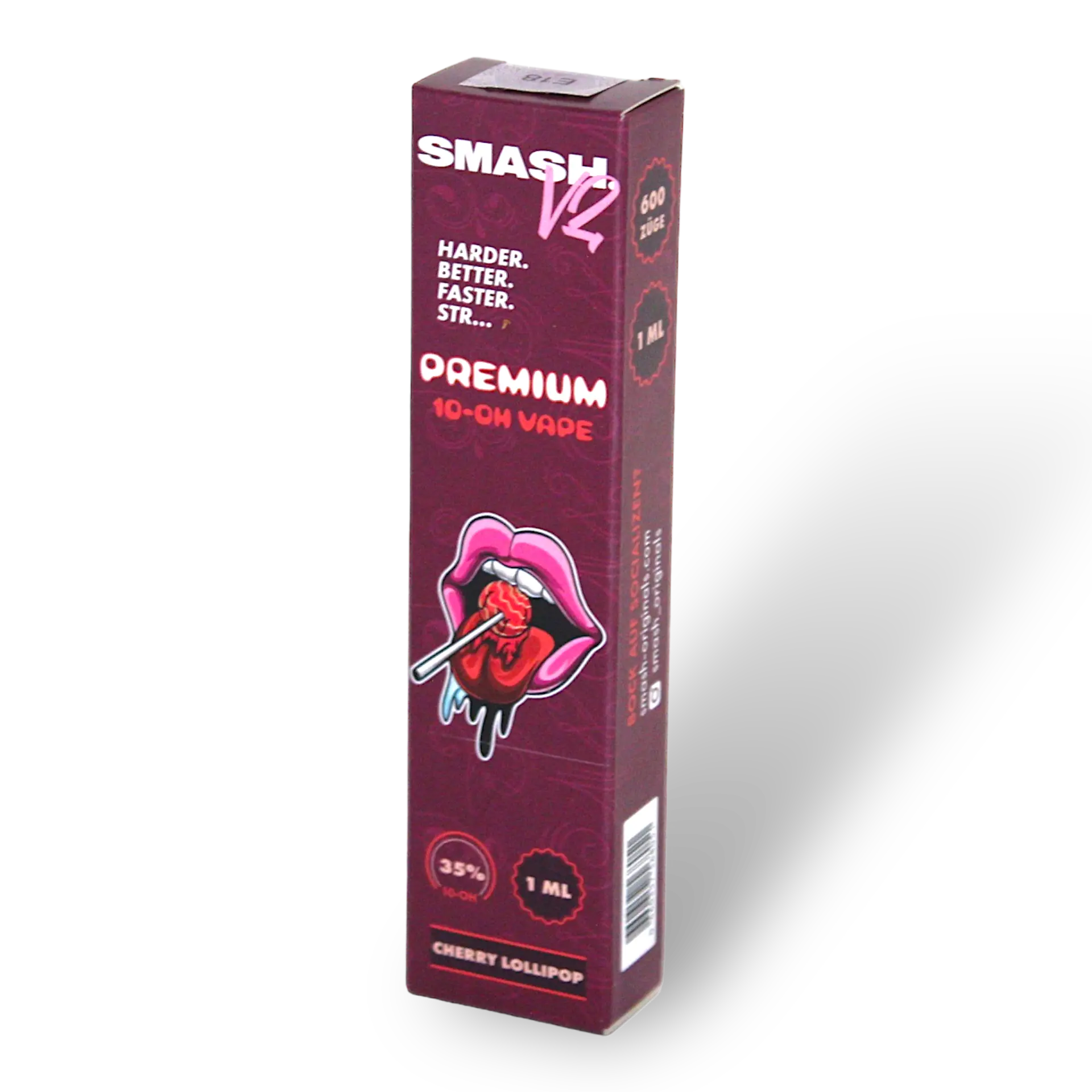 Smash Vape - Premium Super Sauce - Cherry Lollipop