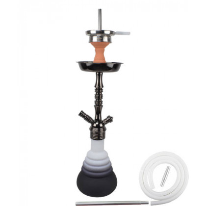 4 Star Shisha 420D Schwarz/Weiß