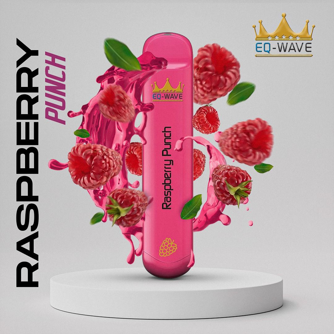 EQ-Wave E-Shisha - 600 Züge - Raspberry Punch