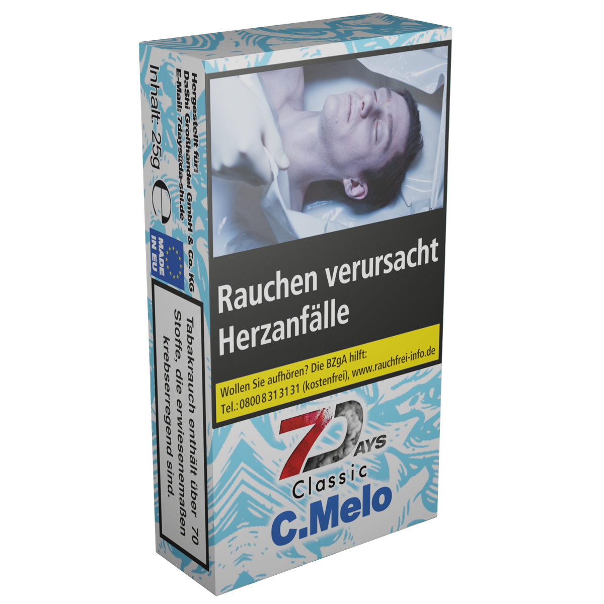 7 Days Tobacco 25g - Cold Melo