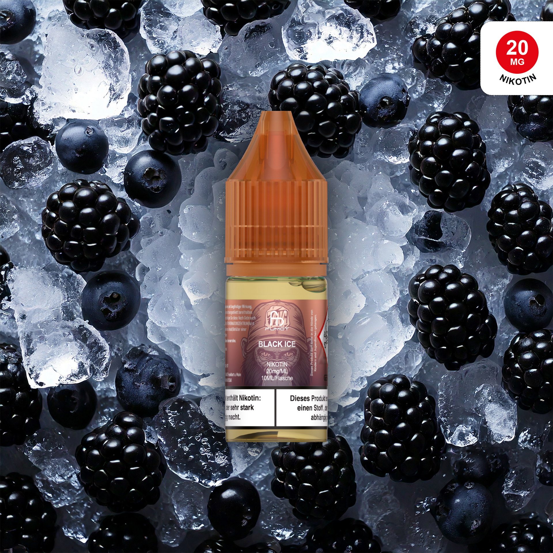 RandM Liquid - 10ml - 20mg/ml - Black Ice