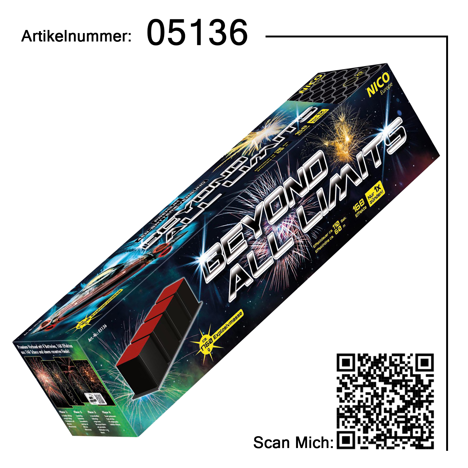 Beyond all Limits, 144 Schuss