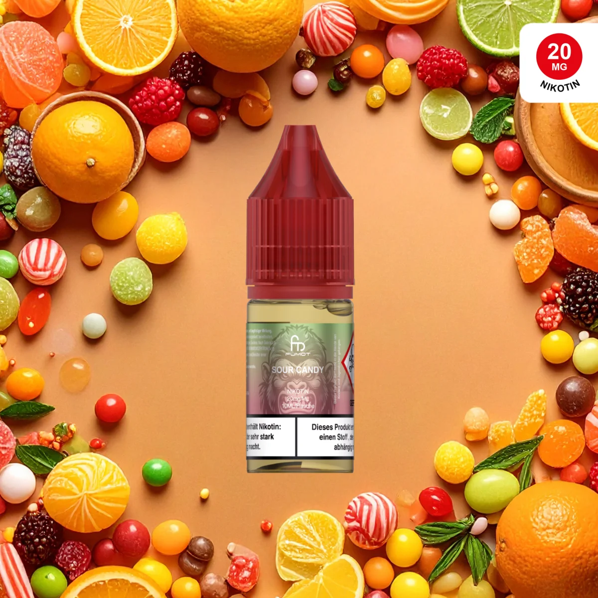 RandM Liquid - 10ml - 20mg/ml - Sour Candy