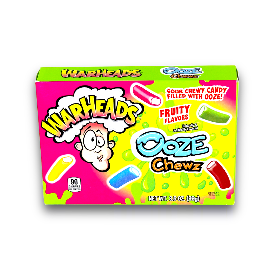 Warheads Ooze Chewz Theater Box
