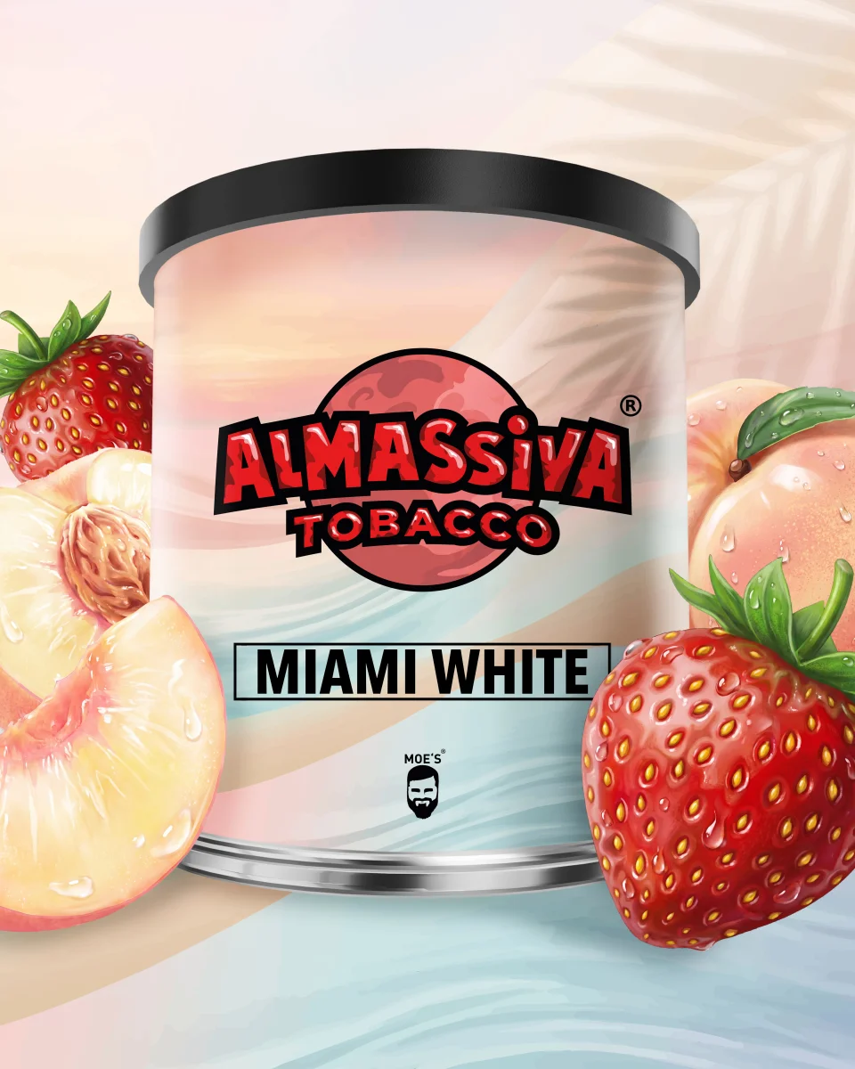 Al-Massiva Tobacco 200g - Miami White T&T (29,90)