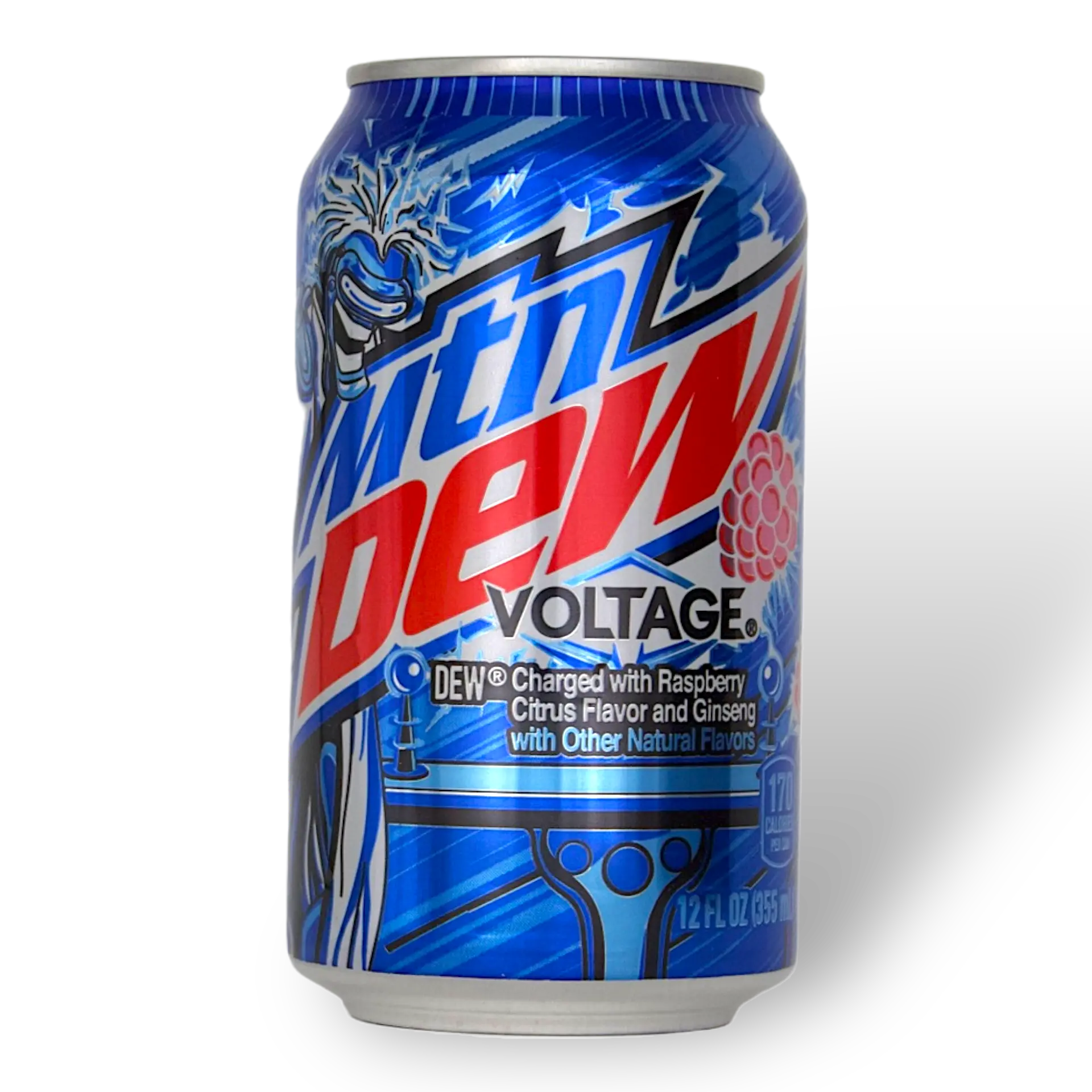 Mountain Dew - Voltage Raspberry - 355ml - inkl. Deutsche Label