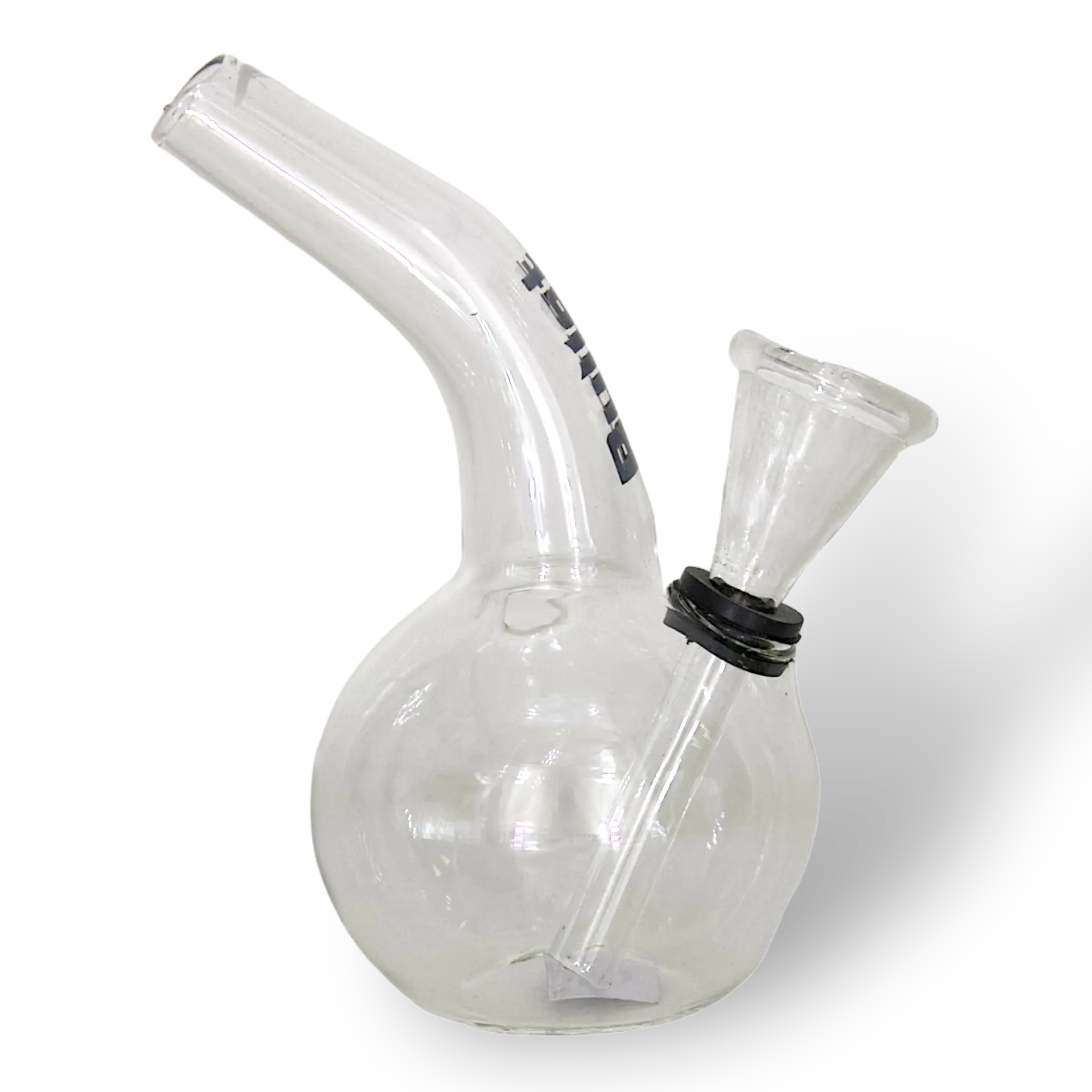 Z Bullet Glasbong Grï¿½n, Klein aber aus Heavy Glass