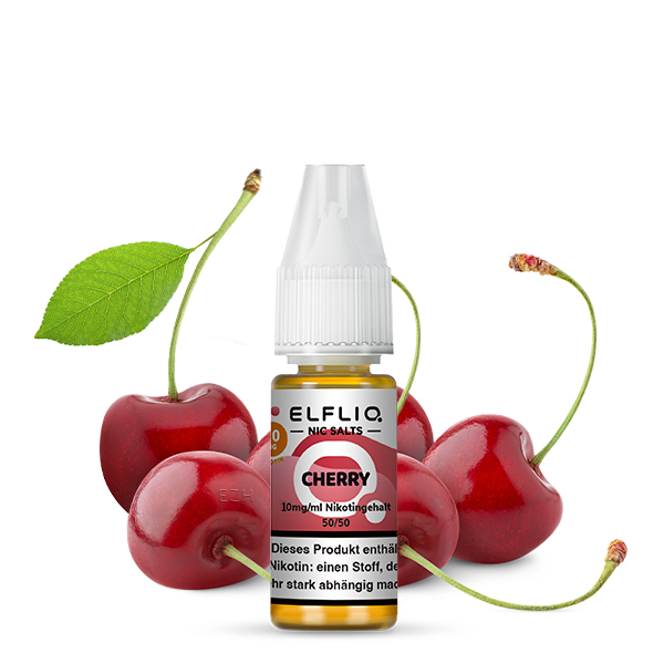 Elfbar Elfliq 10ml - Cherry 10mg Elfbar Elfliq 10ml - Cherry 10mg