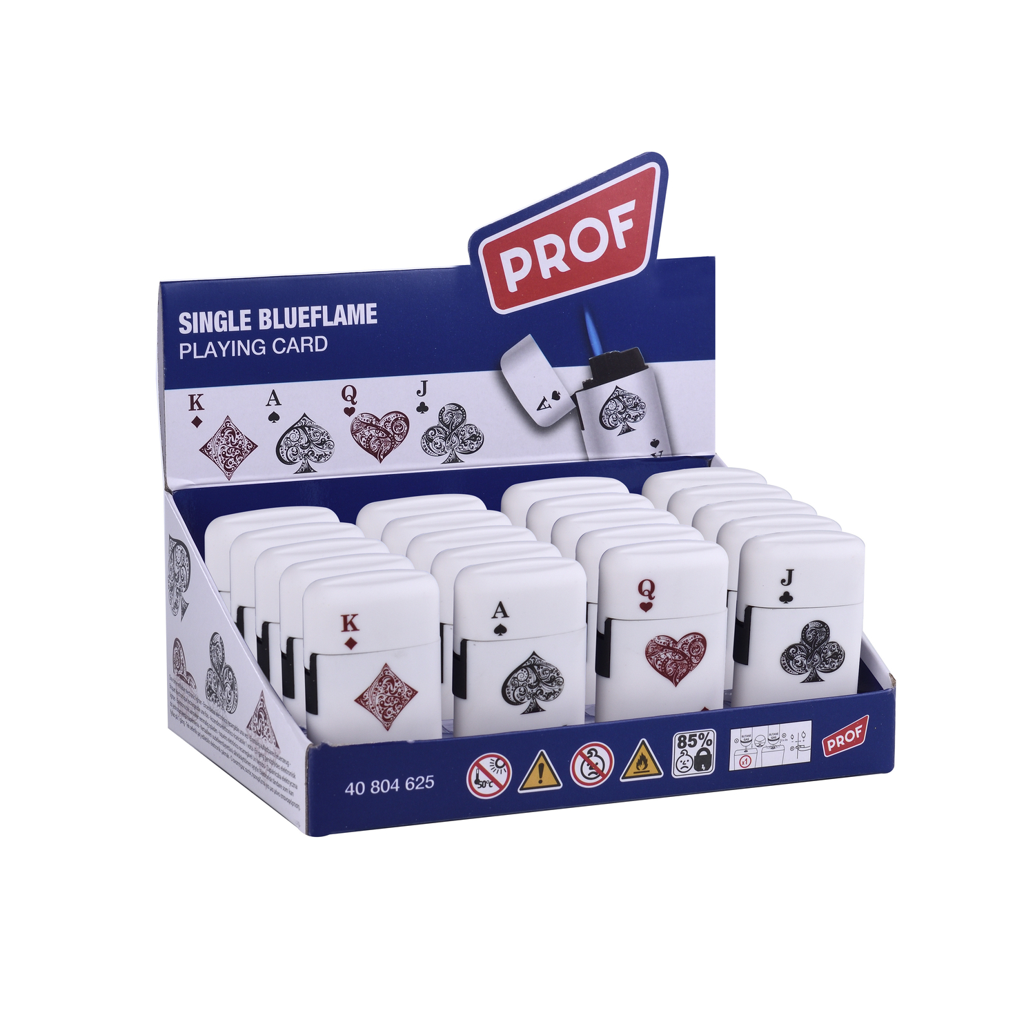 Prof - Feuerzeuge - Aces  Capsule Jetflame 20er