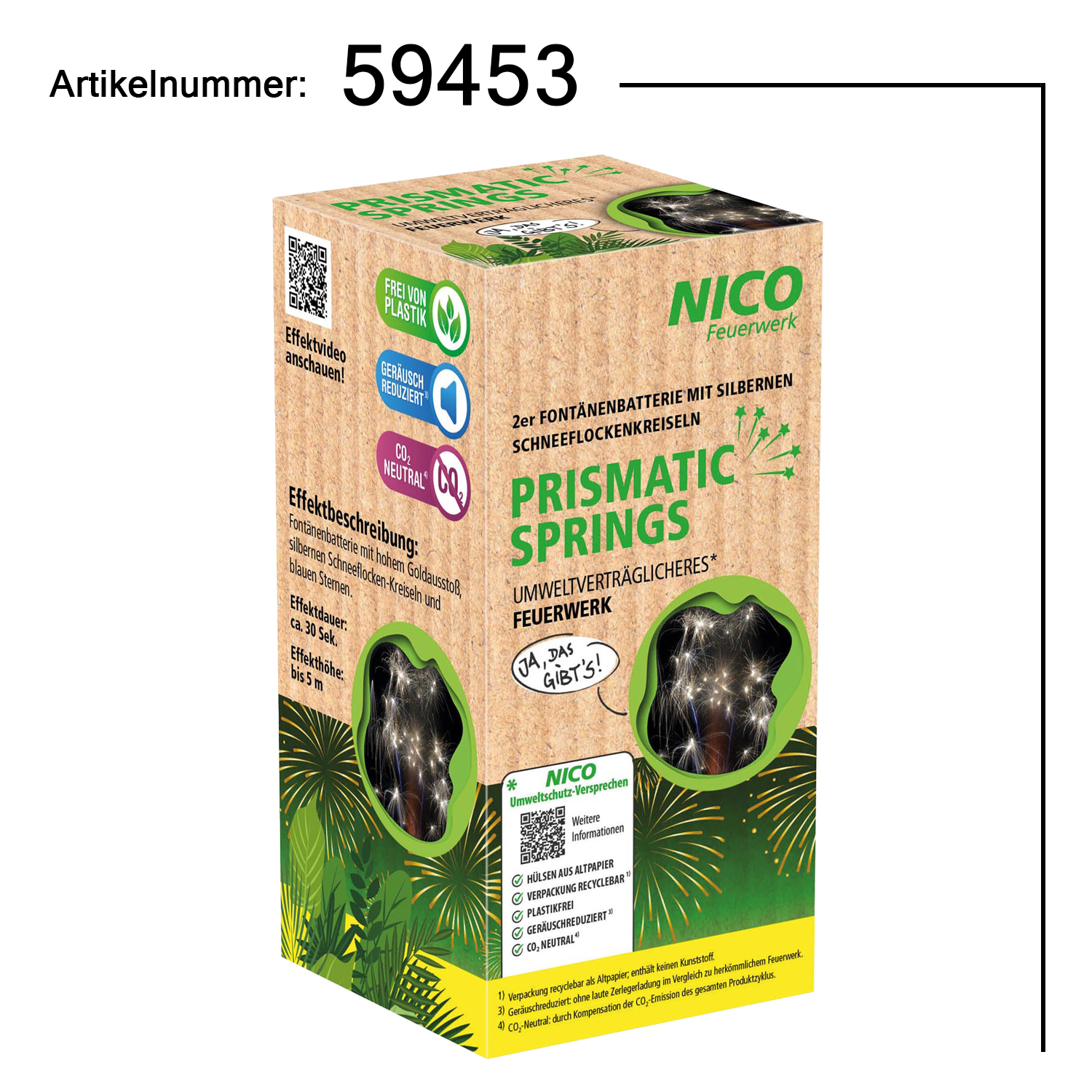 Prismatic Springs, 2er-Fontänenbatterie