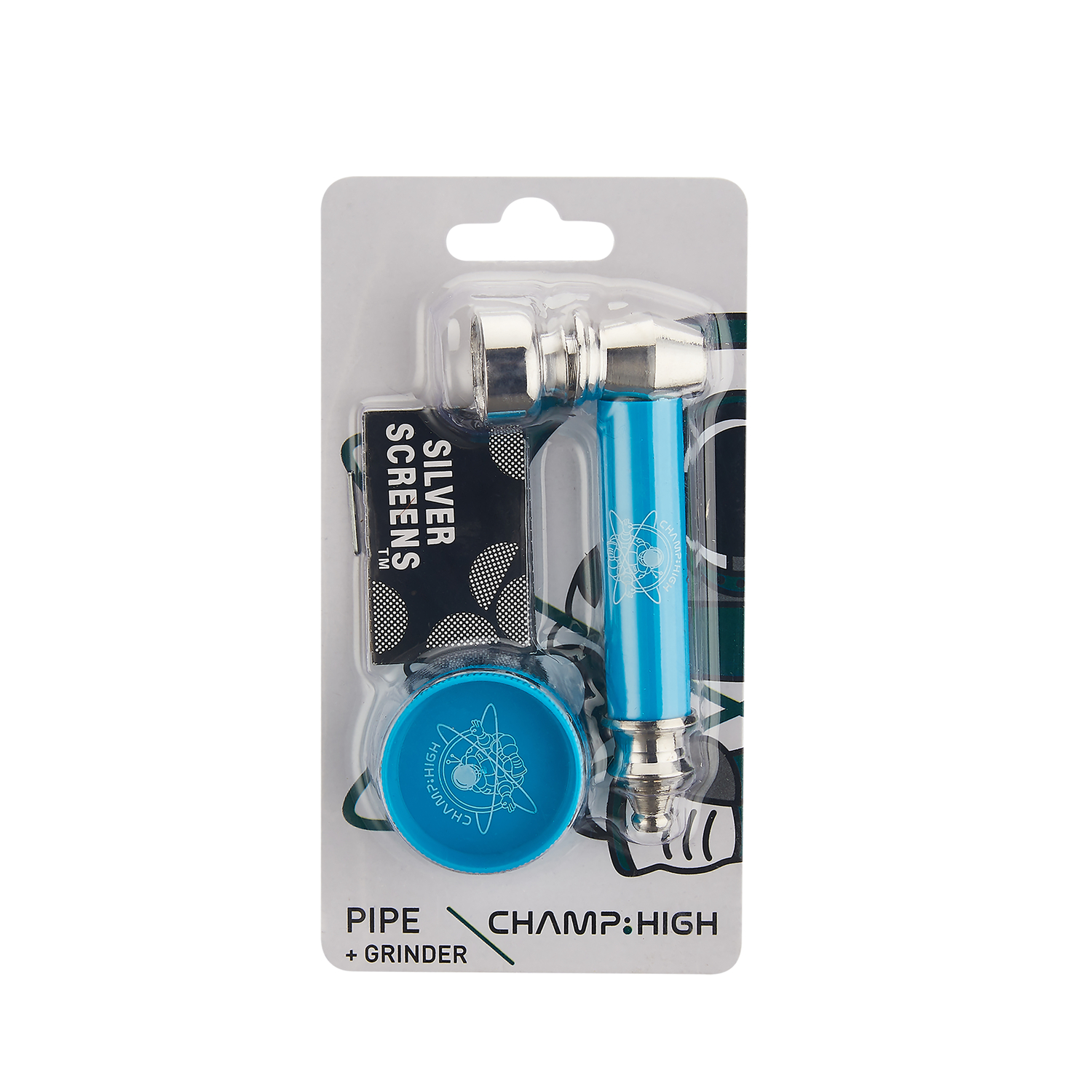 Champ - High Pipe - Metal & Mini Grinder Champ - High Pipe - Metal & Mini Grinder