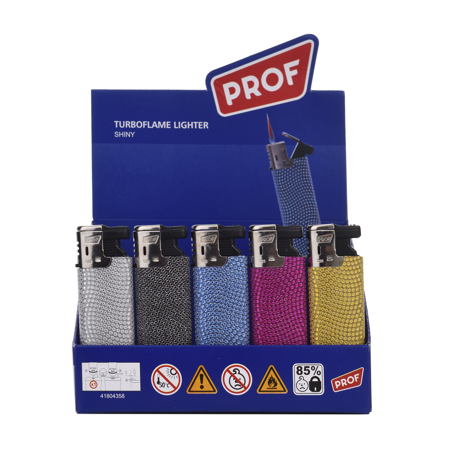 Prof - Feuerzeuge - Shiny Sticker Turbo 50er