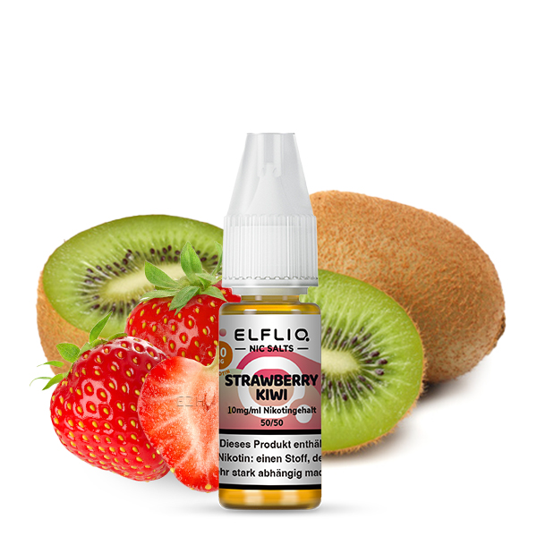 Elfbar Elfliq 10ml - Strawberry Kiwi 10mg