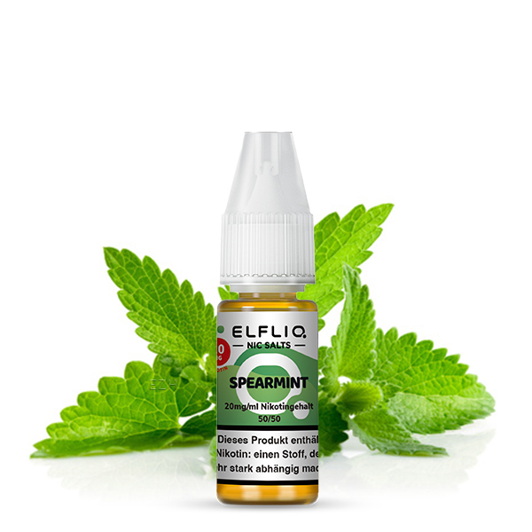 Elfbar Elfliq 10ml - Spearmint 20mg Elfbar Elfliq 10ml - Spearmint 10mg