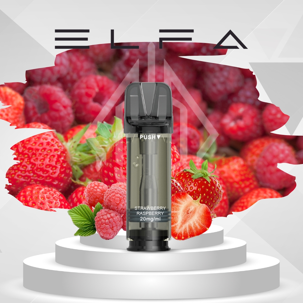 Elfbar - Elfa Prefilled Pod 2x2ml - Strawberry Raspberry