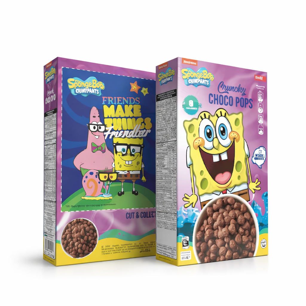 Spongebob 375g - Crunchiz - Choco Pops