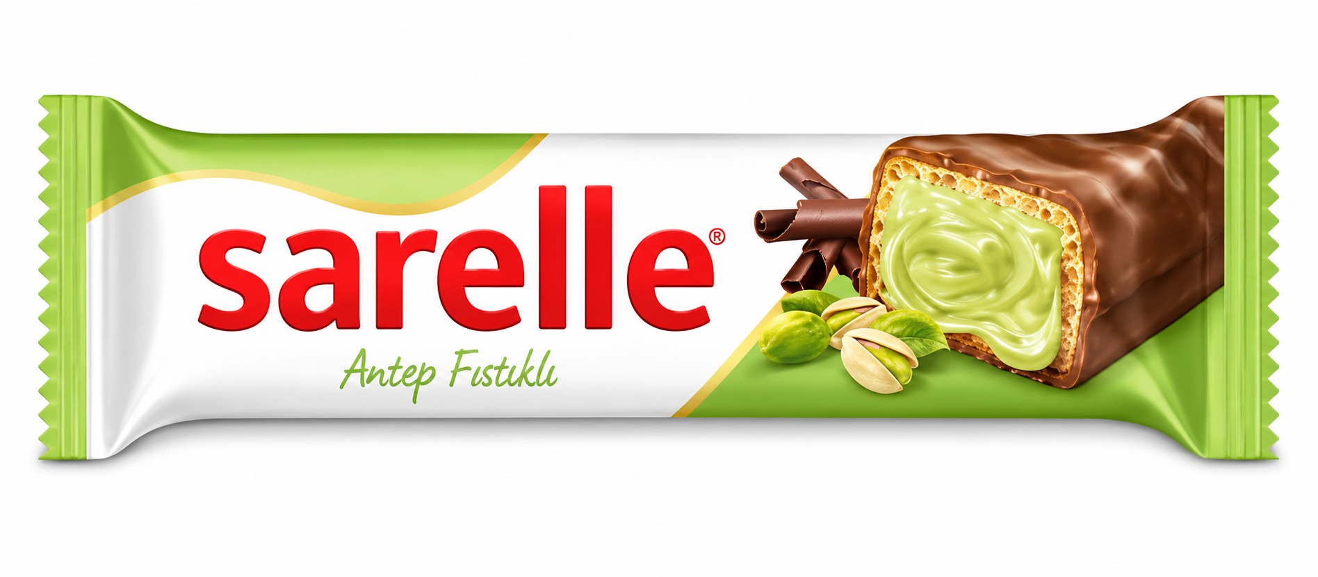 Sarelle - Antep Fistikli Gofret 33g