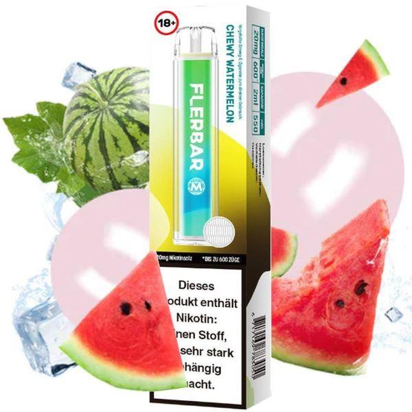 Flerbar - E-Shisha - 600 Züge - Chewy Watermelon