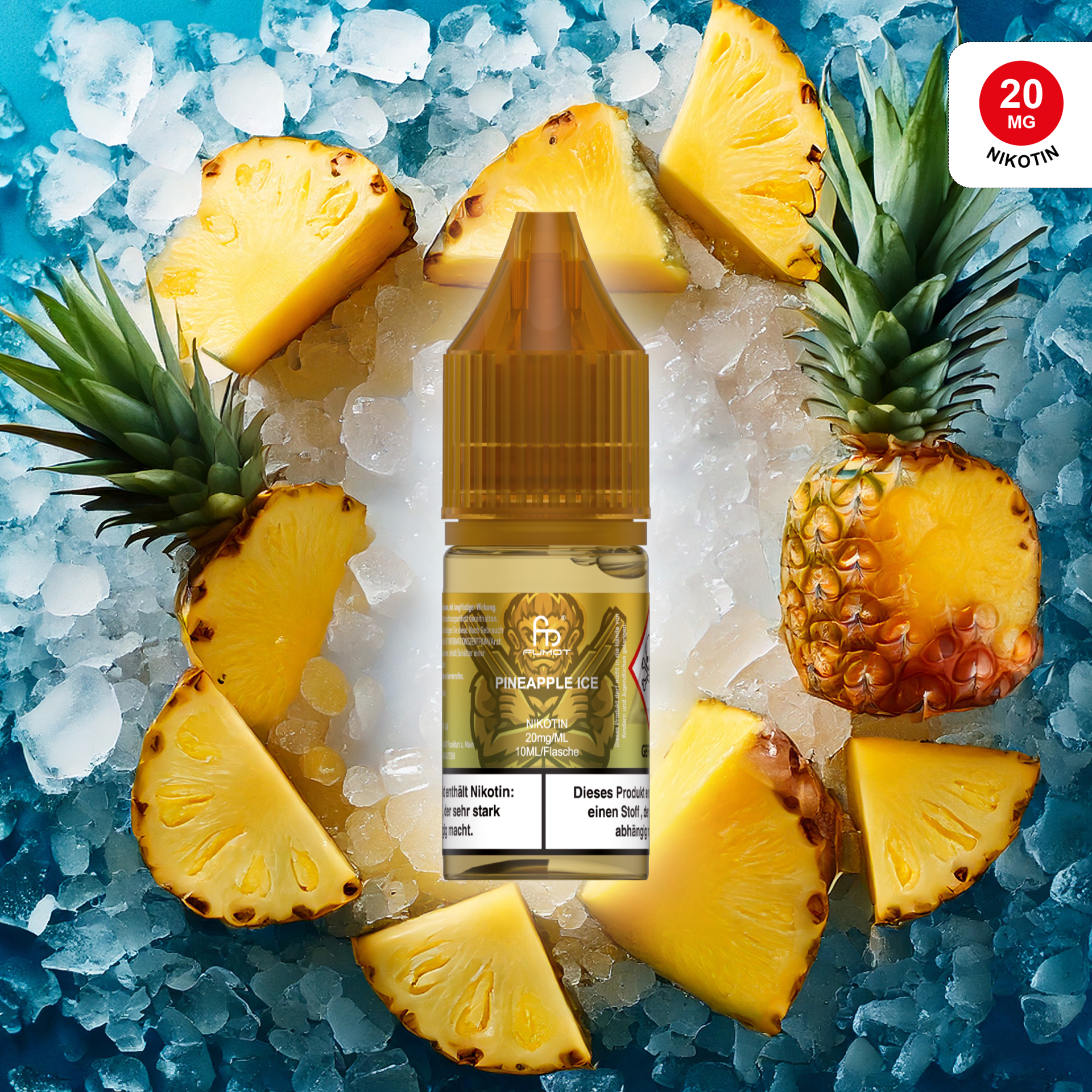 RandM Liquid - 10ml - 20mg/ml - Pineapple Ice